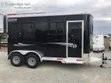 2017 Shadow Stablemate 2 horse trailer. bumper pull