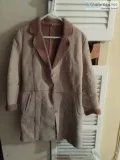 Leather coat