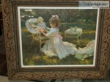 PRINT BY JOW BOWLER SIGNED  AND  NUMBERED