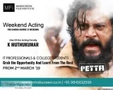 WEEKEND ACTING FOR CAMERA COURSE - 12 WEEKENDS From Saturday 2nd