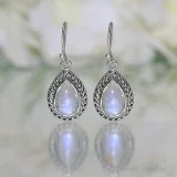 Moonstone Earring - Vivid Druppel - GSJ