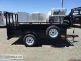 10ft Single Axle Vanguard Utility Trailer Big Tex Trailer 30SV-1