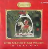 NEW Breyer Father Christmas 2004 Stirrup Ornament  Collectible