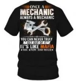 15% OFF - Exclusive Mechanics T-shirts are now available in colo