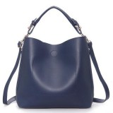 Navy Blue Holdall Handbag