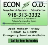 Garage door service