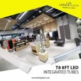 Install T8 8ft LED Integrated Tubes At Homes For Enhanced Bright