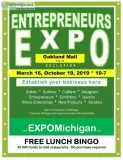 Entrepreneurs EXPO Oakland Mall center hall October 19 2019