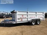 Low Pro Dump Trailer PJ Dump Trailer DK162-4-OB