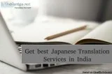 Get best Japanese&nbspTransl ation&nbspServices in India
