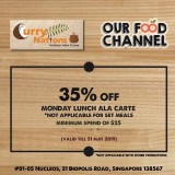 Curry Nations Lunch Voucher &ndash 35% off Total Bill