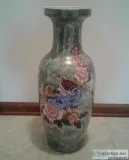 VINTAGE ASIAN UMBRELLA STAND VASE