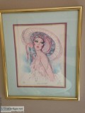 Mary Vickers  &quotDay And Night" Signed and Number 26425 Pr