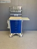 Armstrong Medical Cart A-Smart Aluminum Auto-Locking Anesthesia 