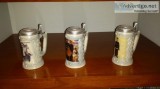 Saturday Evening Post Collectable Beer Steins