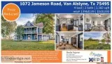 Home for Sale on an Acreage Property in Grayson County