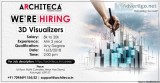 Openings For 3D Visualizers in Architeca Designers and Builders