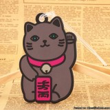 Lucky Cat PVC Luggage Tag