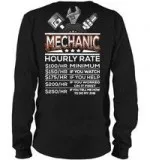 15% OFF - Exclusive Funny Mechanic T-shirts. Available in colors