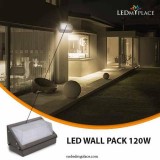 Use 120w LED Wall Pack to Make Outer Areas more Enhanced and Bri