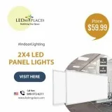 Buy (2x4 LED Panel Lights) And Creates a True Ambiance of Light