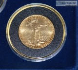 American Gold Eagle Uncirculated Set 1986 Inaugural Issue Date