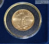 American Gold Eagle Uncirculated Set 1986 Inaugural Issue Date