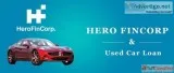 Hero Fincorp Used Car Loan in Hyderabad