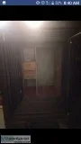 Vintage iron floor safe