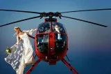 Hire a helicopter for your wedding day in Rajasthan