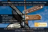 Customized Aluminum Signs  219signs.com