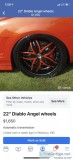 22&rdquo Diablo Angel wheel