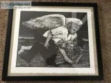 BRIAN KERSHISNIK signed woodcut print