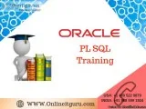 Oracle PL SQL Training  SQL Course