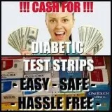 Cash for Diabetic Test strips