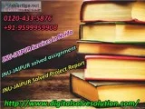 Finding JNU-JAIPUR Solved Project Report on web 0120-433-5876