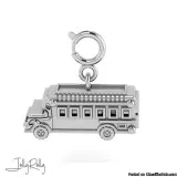 School Bus Charm and Silver Jewellery By JollyRolly