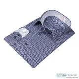 Platino Dress shirt Royal Blue