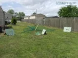 16  SET BACK SHRIMP NET.2 SETS OF BOARDS.