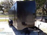 7 x 16 Black Diamond Custom Enclosed Cargo Trailer - 71737