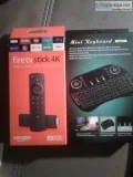 Firestick 4k  Mini Keyboard  1 Month IPTV