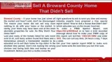 How To Sell A Broward County Home That Didn t Sell