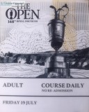 2 tickets for the British open