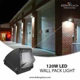 Use 120W LED Wall Pack Light As The Perfect Outdoor Lighting