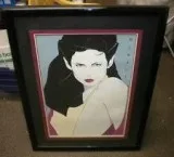 PATRICK NAGEL MIRAGE (signednumbered serigraph)