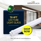 Install 4ft LED Tube Glass For Flicker-Free Lighting