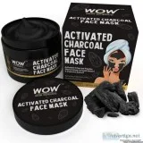 WOW Activated Charcoal Face Mask with PM 2.5 Anti-Pollution Shie