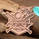 Cheap Softball Medals  Foothills Classic Custom Medals