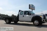 2014 Ford F-550 Flatbed Extended Cab 4x4 1 owner Southern Truck 