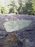 Pond diggingbulldozing